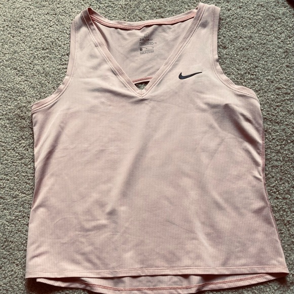 Nike Tennis Tank Top Dri-Fit Court tank peach - Picture 5 of 6